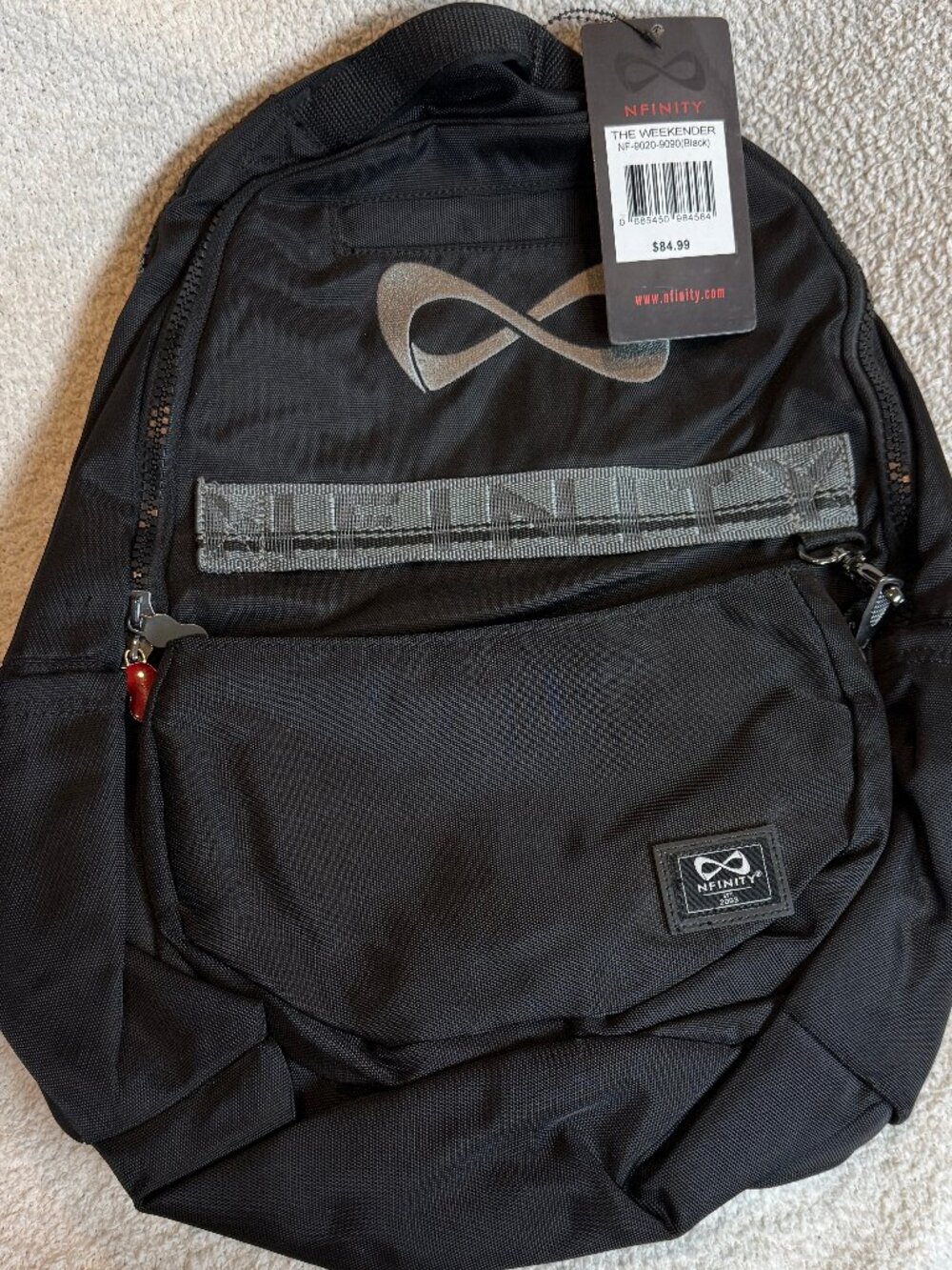 NFINITY Weekender Cheerleading Backpack (Black)